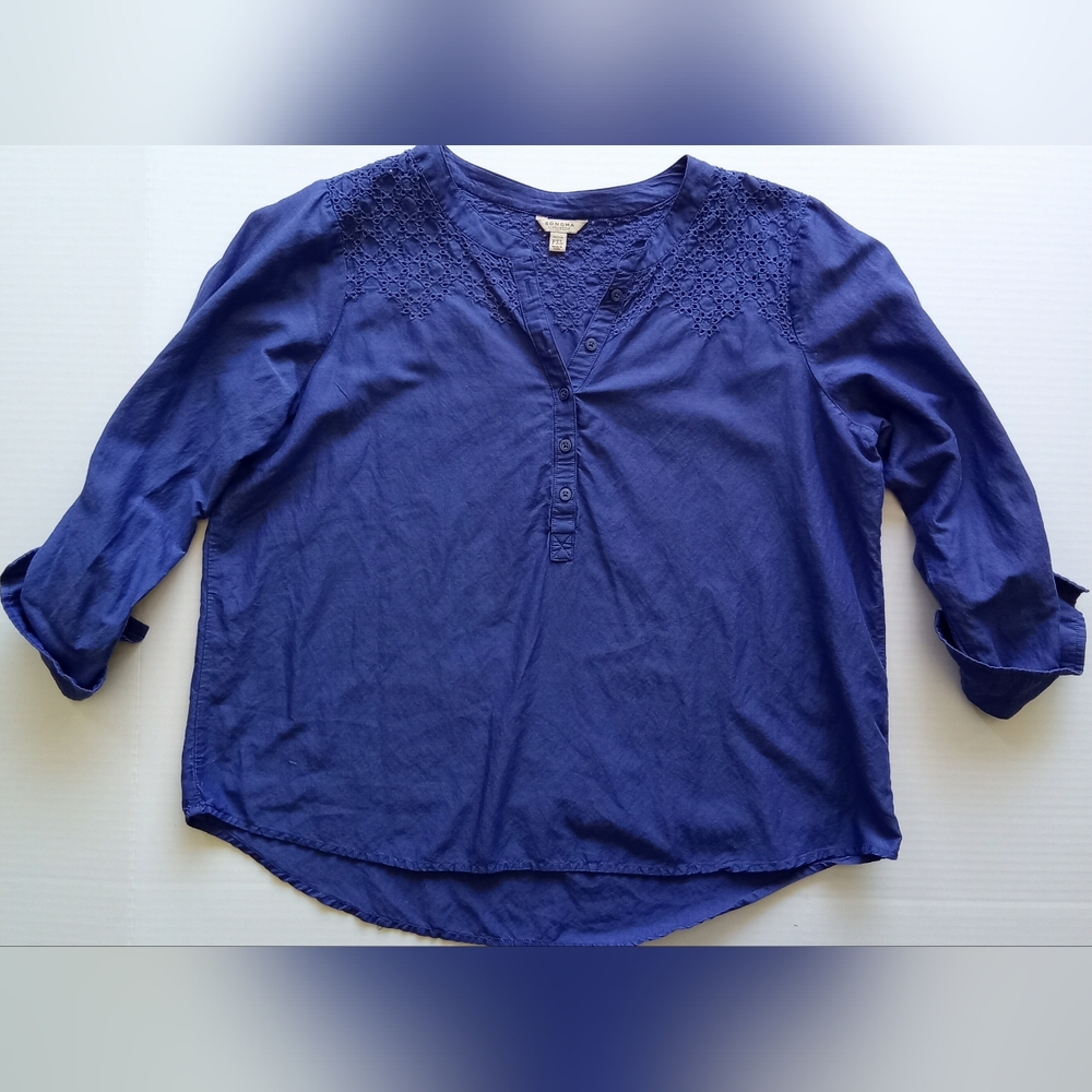 *NEW* Sonoma Women's Blouse with Lace Detail